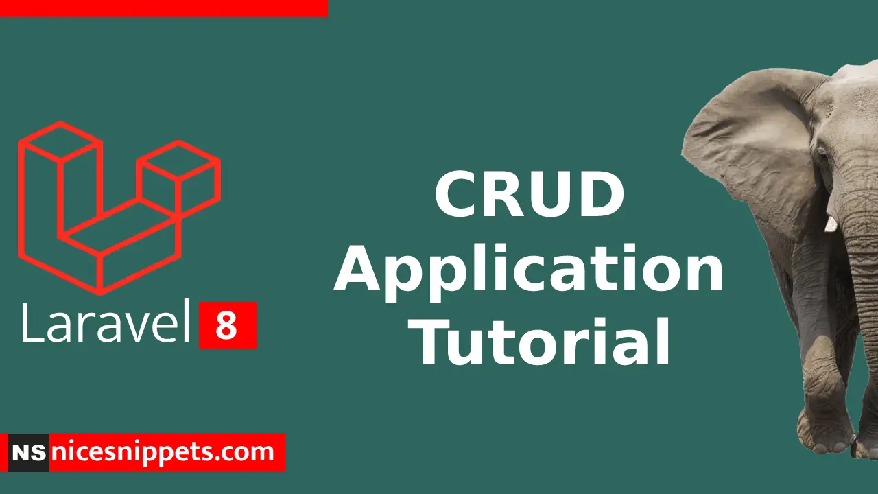 Laravel 8 CRUD Tutorial Example From Scratch
